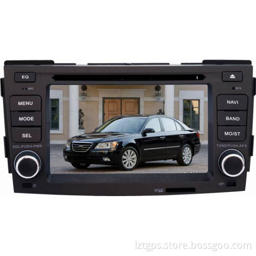 6.2 Inch HD Screen Pure Android Car DVD Player for Hyundai Sonata 2009 with 3G, WiFi, 1g DDR 3, 4GB Nand, DVR (LZT-8663)
